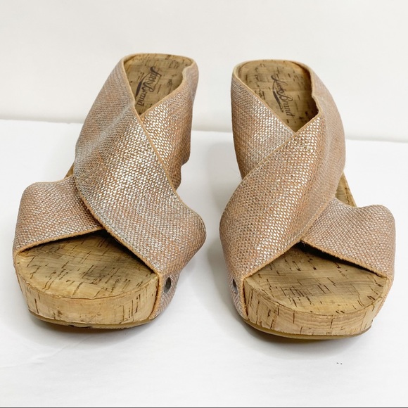 Lucky Brand Miller 2 Pink Wedge Heel Sandal - Picture 11 of 12